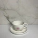 Чашка для кофе с блюдцем Tudor England Royal White 90 мл TU9999-2 - изображение 1