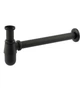 Сифон для раковини Mixxus SIPHON-01 BLACK під донний клапан чорний AC3571 - зображення 1