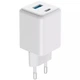 Сетевое зарядное устройство Proove Pocket GaN Plus 25W Type-C + USB White (60246WH) - изображение 4