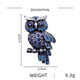Брошь Сова OWL булавка с совой серебристая - изображение 3