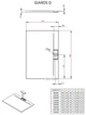 Душевой поддон RADAWAY Giaros D 140 MKGD1490-03 - изображение 3