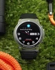 Розумний смарт годинник DM55 AMOLED Full HD з Bluetooth дзвінками та 20+ спортивних режимів Спортивний чоловічий годинник Чорно-зелений - зображення 9