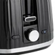 Тостер Russell Hobbs Eden, пластик, 800 Вт, поддон для крошек, решетка для подогрева, Черный (27371-56) - изображение 3
