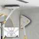 Многофункциональная треугольная швабра Wind Master телескопическая с вращением на 360 - изображение 9