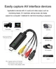 Карта видео захвата конвертер из AV RCA тюльпаны в USB переходник звук преобразователь видеосигнала - изображение 2