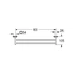 Подвійний тримач GROHE START CUBE QUICKFIX 41104000 - зображення 2