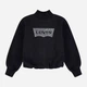 Детский свитшот для девочки Levi`s 348149158 128 см Черный (1159837583) - изображение 1
