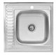 Кухонная мойка KRONER (KRP) Satin-6060R D0.6T160 - изображение 1