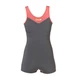 Гідрокостюм жіночий 2 мм PROLIMIT FIRE SLEEVELESS SHORTY coral/grey XS - изображение 2
