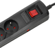 Listwa przeciwprzepięciowa Armac ARC5 5 gniazd 5 m Black (5904722197664) - obraz 3
