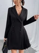 Платье короткое женское SHEIN GD-00190801 XL Черное (DN3012300078093) - изображение 1