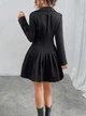 Платье короткое женское SHEIN GD-00190801 XL Черное (DN3012300078093) - изображение 2