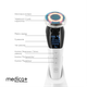 Микротоковый RF Lifting Массажер для лица Skin Lifting 7.0 White - EMS, LED - изображение 3