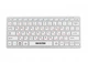 Клавиатура беспроводная Maxxter KBW-C01S-UA, Silver - изображение 1