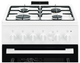 Плита газова Electrolux LKG504011W 57 л 4 конфорки Білий - изображение 4