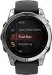 Смарт-часы Garmin Fenix E 47mm AMOLED Stainless Steel with Black Silicone Band (010-03025-02/00) - изображение 7