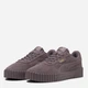 Женские кеды замшевые низкие Puma Carina 3.0 SD 40072104 36 (3.5UK) 22.5 см Raisin-Puma Gold (4069156894518) - изображение 2