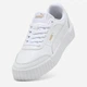 Женские кеды низкие Puma Carina Mia 40263706 40.5 (7UK) 26 см Puma White-Puma Gold (4069156909113) - изображение 4