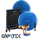 Балансувальна подушка Gymtek синя з насосом: Масажна, 33 см, до 150 кг. Для фітнесу, йоги, реабілітації, офісу - зображення 5