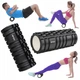 Массажный ролик Gymtek EVA 33x14 см черно-белый для миофасциального релиза уменьшения боли - изображение 1