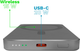 УМБ Kruger&Matz MagSafe 5000 мАг 20 Вт Gray (KM0911) - зображення 5
