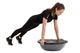 Балансировочная платформа (полусфера) BOSU Hop-Sport HS-L058 серая 58 см, для фитнеса, йоги, реабилитации, тренировок - изображение 8