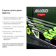 Уровень строительный Alloid Pro 800 мм, 3 капсулы, магнит, боковое окно - изображение 5