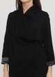 Плащ H&M 32 Черный 0320686_без пояса_06 - изображение 3