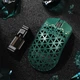 Геймерська бездротова (Bluetooth + 2,4G) миша з карбону Attack Shark R5 Ultra, PixArt PAW3950MAX, 8K, 42000DPI, GREEN/ЗЕЛЕНА (R5-3950UG) - изображение 3