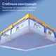 Дитячий манеж Lumpurini Tibaldo M синьо-жовтий з дверцятами на блискавці та кишенею для іграшок (B01120) - зображення 4