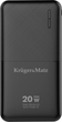 Powerbank Kruger&Matz Li-pol QC/PD 10000 mAh 20 W Black (KM0904) - obraz 2