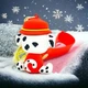 Брелок детский для ключей, рюкзака "Щенячий патруль (Paw Patrol)/ Маршал" красный 111-2 - изображение 2