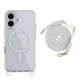 Чохол TPU+PC LanyardCase with MagSafe для iPhone 16 White - зображення 1