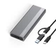 Зовнішня кишеня Blueendless M2818SN для M.2 SSD NVMe (PCIe) / NGFF (Sata) Type-C USB 3.1 - зображення 1