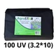 Агроволокно AgroStar 100 г/м² 3.2 х 10 м чорне, для мульчування полуниці - зображення 1
