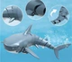 Интерактивная акула, детская игрушка на радиоуправлении Shark, игрушка для ванной - изображение 5