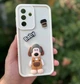 Силіконовий чохол Baby Dog з кавою для Samsung Galaxy A16 Молочний - зображення 1