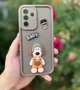 Силіконовий чохол Baby Dog з кавою для Samsung Galaxy A26 Коричневий - зображення 2