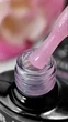 Топ для гель лаку з шиммером Crooz Top Shimmer Pink 8 мл (Рожевий) - зображення 5