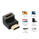 Адаптер UGREEN HD112 HDMI Male to Female Angled Adapter-Down Black (20109) - изображение 4