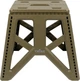 Стул раскладной туристический Tribe Camp Chair High пластиковый (T-EF-0002-olive) - изображение 2