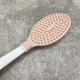 Щетка массажная силиконовая с длинной ручкой для душа и ванны Titiz Plastik GP-152 розовая с белым - изображение 5