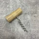 Штопор из нержавеющей стали с деревянной ручкой 6666-18 - изображение 1