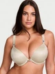 Бюстгальтер Victoria's Secret Bombshell Add-2-Cups Scattered Shine Strap 75B Бежевий (26989156) - зображення 1