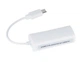 Сетевой адаптер USB-C to RJ-45 Fast Ethernet Lan на проводе 100Mb сетевая карта - изображение 3