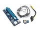 Riser Райзер Tishric Ver. 009S PCI-E 1x To 16x 6 Pin Led - изображение 4