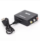 Конвертер HDMI на AV RCA CVBS адаптер тюльпан перетворювач HDMI2AV - зображення 3