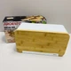 Хлебница металлическая со сдвижной крышкой-доской 33*13*18 см Ardesto Midori AR0914WB White - изображение 1