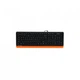 Клавіатура A4Tech FKS10 USB Orange - зображення 1
