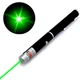 Лазерна указка Green Laser Pointer 8420 з 5 насадками та зеленим променем в футлярі - зображення 2